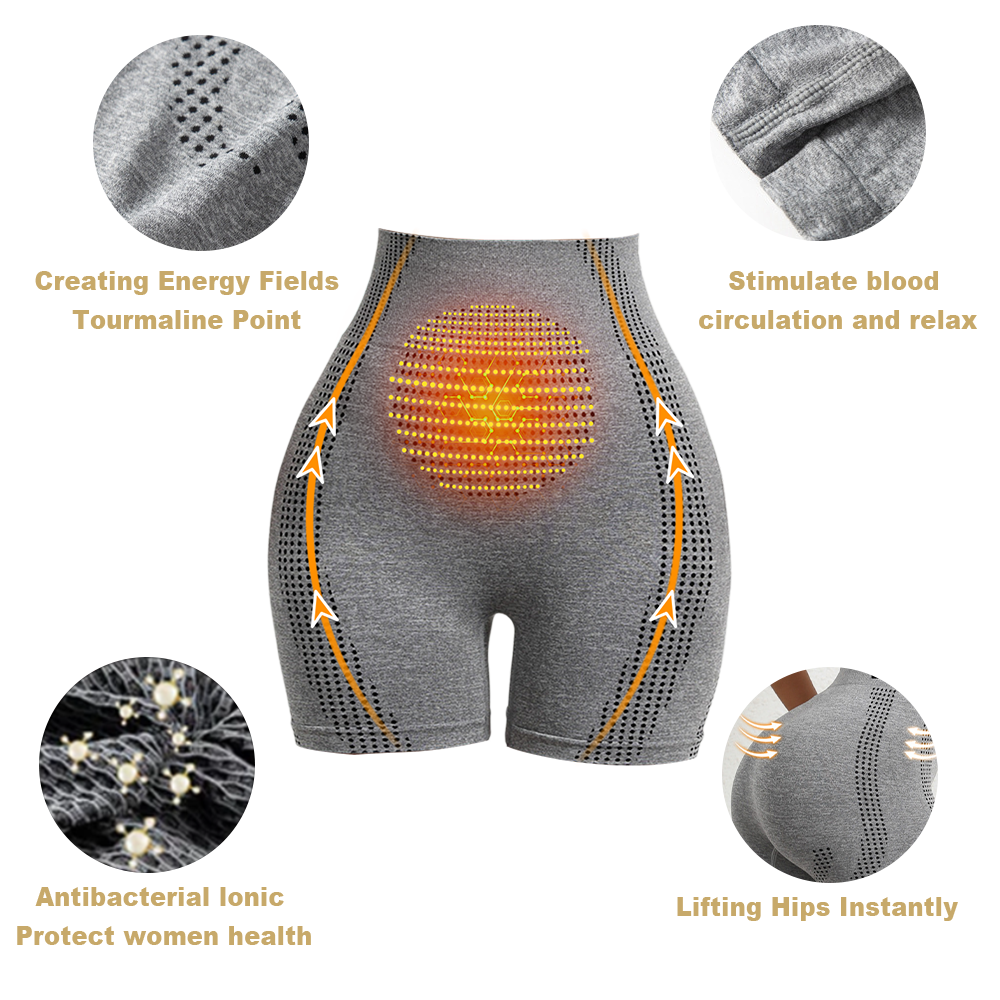 【Official Brand Store】💖PEARLMOON™ Ion Shaping Shorts, Breathable Comfort Fabric With Tourmaline. Restore Your Perfect Figure And Address Health Issues💖