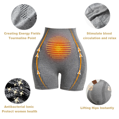 【Official Brand Store】💖PEARLMOON™ Ion Shaping Shorts, Breathable Comfort Fabric With Tourmaline. Restore Your Perfect Figure And Address Health Issues💖