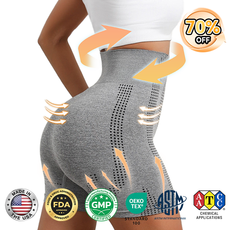 【Official Brand Store】💖PEARLMOON™ Ion Shaping Shorts, Breathable Comfort Fabric With Tourmaline. Restore Your Perfect Figure And Address Health Issues💖