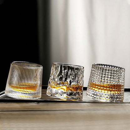 Vance Old-Fashioned Rotating Glasses